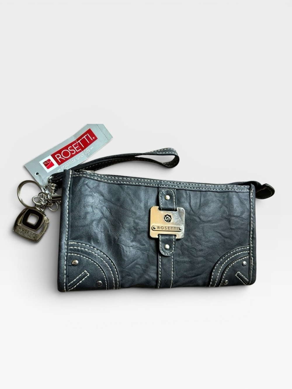 Rosetti Black Wristlet Clutch - NWT
